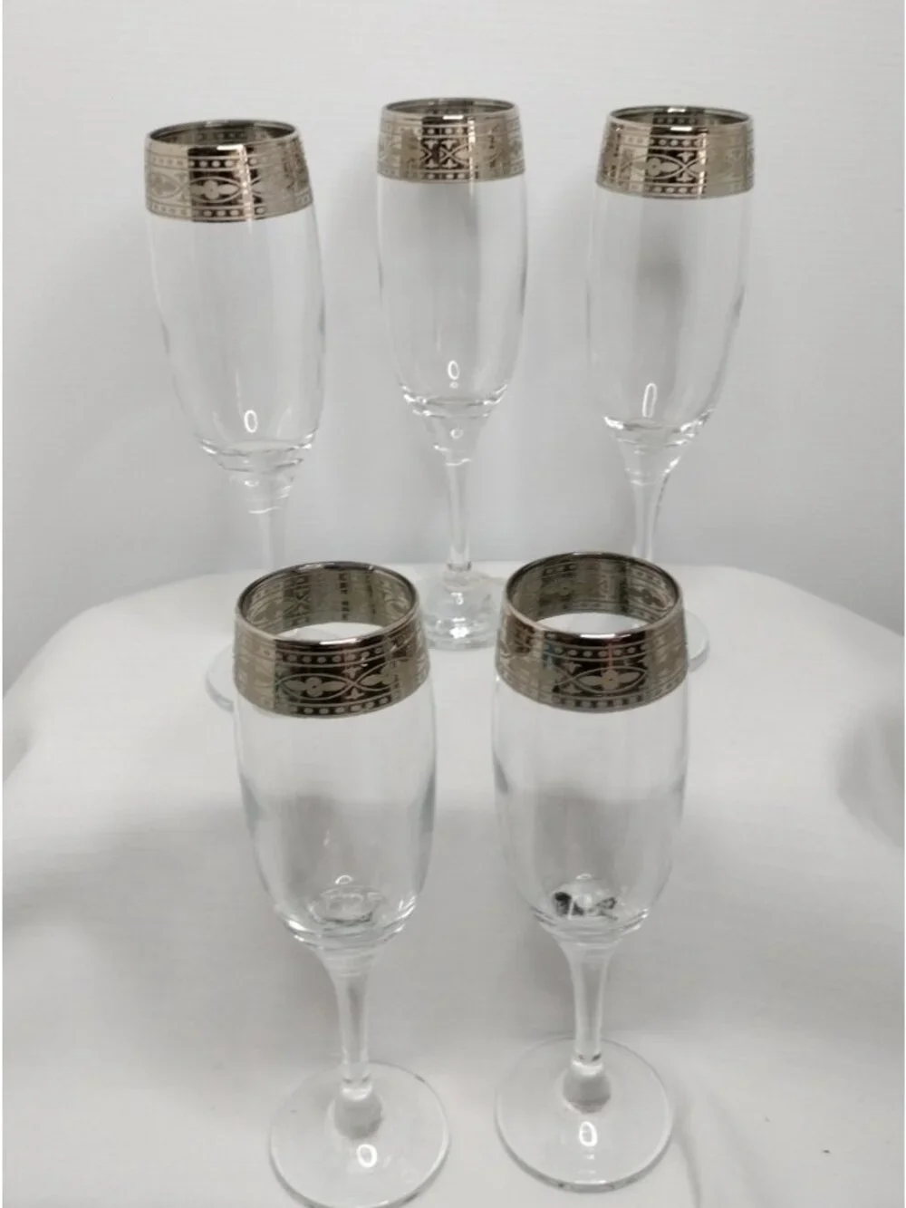 Italian Silver Platinum Rim 8